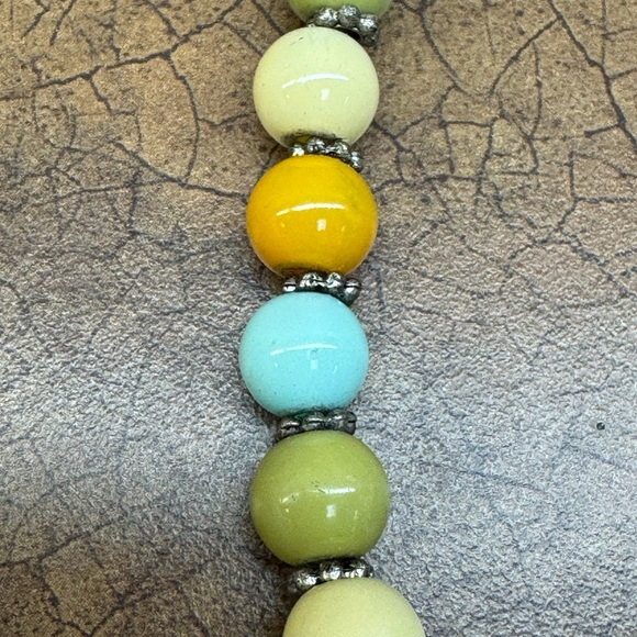 Multicolor Beaded Necklace - Picture 6 of 6